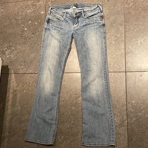 Silver Jeans Women's Light Blue Straight Leg Jeans